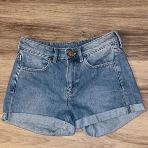Size 2 H&M jean shorts